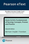 Cover: Kozier & Erb's Fundamentals of Nursing - Pearson