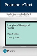 Cover: Principles of Managerial Finance - Pearson