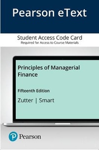 Enlarge image Cover: Principles of Managerial Finance - Pearson