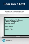 Cover: International Business - Pearson
