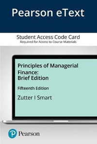 Enlarge image Cover: Principles of Managerial Finance, Brief Edition - Pearson