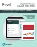 Cover: Revel for Public Relations Writing and Media Techniques -- Combo Access Card - Pearson