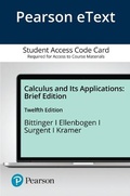 Cover: Calculus and Its Applications, Brief Version - Pearson
