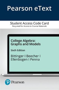 Enlarge image Cover: College Algebra - Pearson