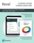 Cover: Revel for a Concise Public Speaking Handbook -- Combo Access Card - Pearson