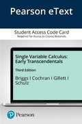 Cover: Single Variable Calculus - Pearson