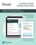Cover: Revel for Mastering Public Speaking -- Combo Access Card - Pearson