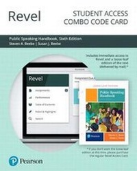 Enlarge image Cover: Revel for Public Speaking Handbook -- Combo Access Card - Pearson