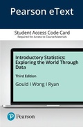 Cover: Introductory Statistics - Pearson
