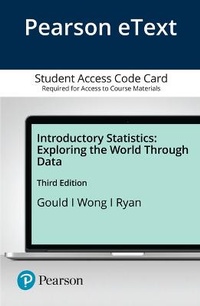 Enlarge image Cover: Introductory Statistics - Pearson