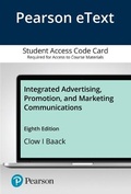 Cover: Integrated Advertising, Promotion, and Marketing Communications - Pearson