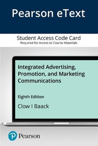 Enlarge image Cover: Integrated Advertising, Promotion, and Marketing Communications - Pearson