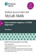 Cover: Mylab Math with Pearson Etext -- 18 Week Standalone Access Card -- For Intermediate Algebra - Pearson