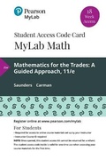Cover: Mylab Math with Pearson Etext -- 18 Week Standalone Access Card -- For Mathematics for the Trades - Pearson