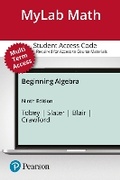 Cover: MyLab Math with Pearson eText Access Code (24 Months) for Beginning Algebra - Pearson