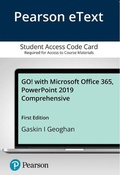 Cover: Go! with Microsoft Office 365, PowerPoint 2019 Comprehensive - Pearson