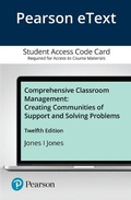 Cover: Comprehensive Classroom Management - Pearson