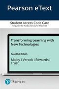 Cover: Transforming Learning with New Technologies -- Pearson Etext - Pearson