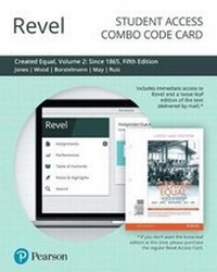 Enlarge image Cover: Revel for Created Equal - Pearson