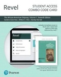 Cover: Revel for the African-American Odyssey, Volume 1 -- Combo Access Card - Pearson