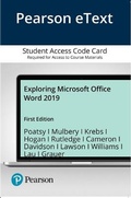 Cover: Exploring Microsoft Office Word 2019 Comprehensive - Pearson