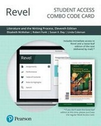 Enlarge image Cover: Revel for Literature and the Writing Process -- Combo Access Card - Pearson