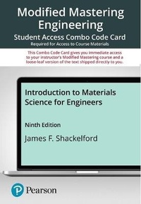 Enlarge image Cover: Modified Mastering Engineering with Pearson Etext -- Combo Acces Card -- For Introduction to Materials Science for Engineers - Pearson