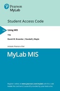 Cover: Mylab MIS with Pearson Etext -- Access Card -- For Using MIS - Pearson