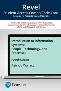 Enlarge image Cover: Revel Introduction to Information Systems - Pearson