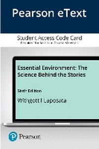 Enlarge image Cover: Pearson eText Essential Environment - Pearson