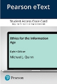 Enlarge image Cover: Ethics for the Information Age - Pearson