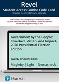 Cover: Revel for Government by the People, 2020 Presidential Elections Edition -- Combo Access Card - Pearson