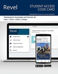 Cover: Revel for Marketing for Hospitality and Tourism -- Combo Access Card - Pearson