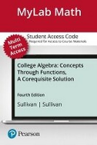 Enlarge image Cover: MyLab Math with Pearson eText -- 24-Month Standalone Access Card -- for College Algebra - Pearson