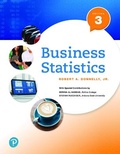 Cover: Business Statistics Plus Mylab Statistics with Pearson Etext -- 24 Month Access Card Package - Pearson