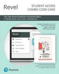 Enlarge image Cover: Revel for the Little, Brown Handbook -- Combo Access Card - Pearson