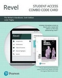 Enlarge image Cover: Revel for the Writer's Handbook -- Combo Access Card - Pearson