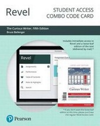 Enlarge image Cover: Revel for the Curious Writer -- Combo Access Card - Pearson