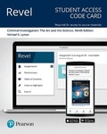 Cover: Revel for Criminal Investigation - Pearson