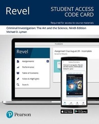 Enlarge image Cover: Revel for Criminal Investigation - Pearson
