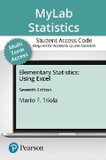 Cover: Mylab Statistics with Pearson Etext for Elementary Statistics Using Excel -- Access Card (24 Months) - Pearson