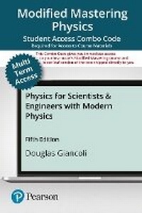 Enlarge image Cover: Modified Mastering Physics with Pearson Etext -- Combo Access Card -- For Physics for Scientist and Engineers - Pearson
