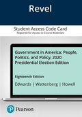 Cover: Revel for Government in America - Pearson