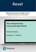 Cover: Revel for the Interpersonal Communication Book -- Access Card - Pearson