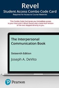 Cover: Revel for the Interpersonal Communication Book -- Combo Access Card - Pearson