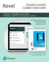 Enlarge image Cover: Revel for Invitation to Psychology -- Combo Access Card - Pearson