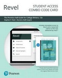 Enlarge image Cover: Revel for the Reid Guide for College Writers -- Combo Access Card - Pearson Education (US)