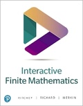 Cover: Interactive Finite Mathematics -- MyLab Math with Pearson eText Access Code - Pearson