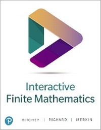 Enlarge image Cover: Interactive Finite Mathematics -- MyLab Math with Pearson eText Access Code - Pearson
