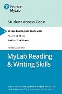 Enlarge image Cover: NEW MyLab Reading & Writing Skills with Pearson eText Access Code for College Reading and Study Skills - Pearson